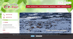 Desktop Screenshot of casasruralesluis.com